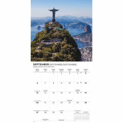 CarouselCalendars Wereld Kalender 2026