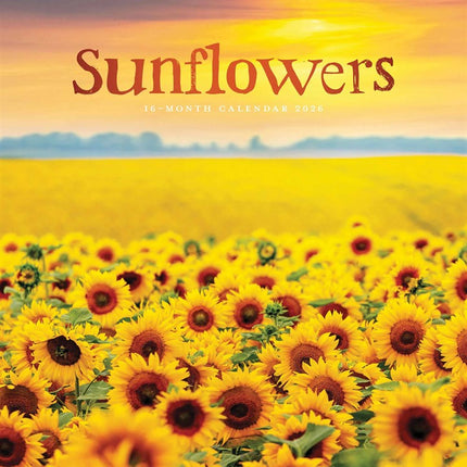 CarouselCalendars Zonnebloemen Kalender 2026