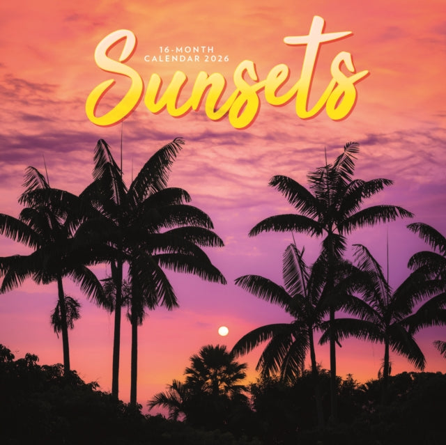 CarouselCalendars Zonsondergang Kalender Mini 2026