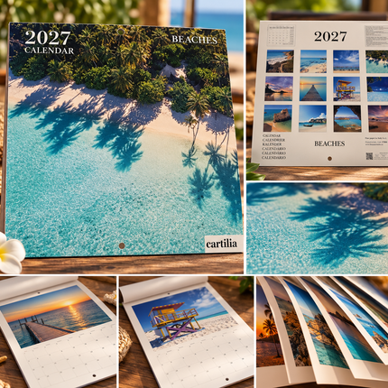 Cartilia Beaches Kalender 2027