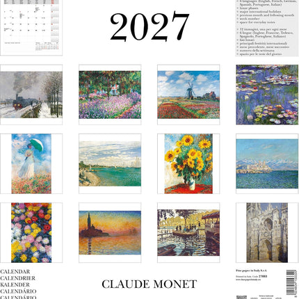 Cartilia Claude Monet Kalender 2027