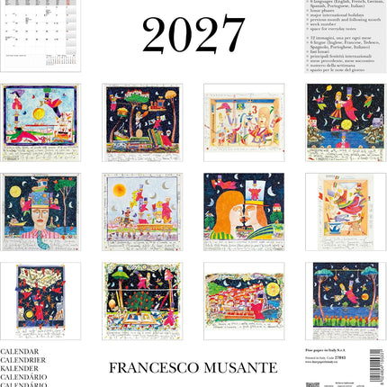 CARTILIA Francesco Musante Kalender 2027