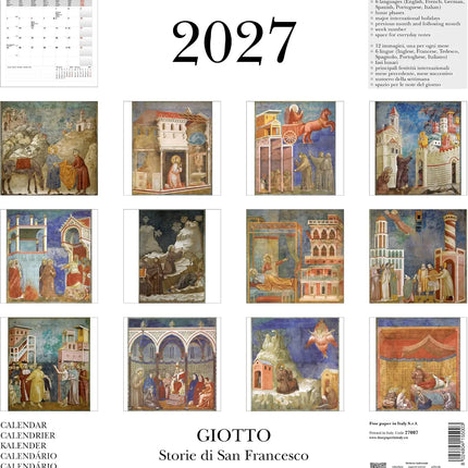 Cartilia Giotto Kalender 2027