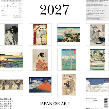 Cartilia Japanese Art Kalender 2027
