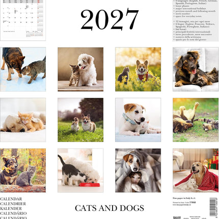 Cartilia Katten en Honden Kalender 2027