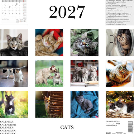 Cartilia Katten Kalender 2027