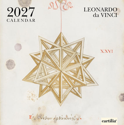 Cartilia Leonardo da Vinci Kalender 2027