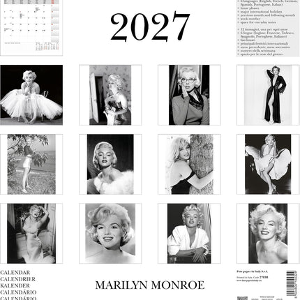 CARTILIA Marilyn Monroe Kalender 2027