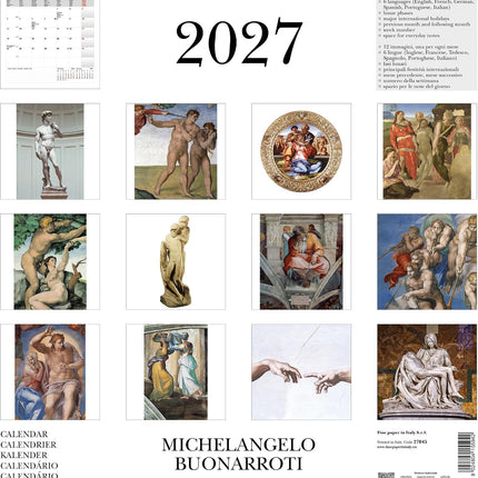Cartilia Michelangelo Buonarroti Kalender 2027
