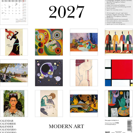 Cartilia Modern Art Kalender 2027