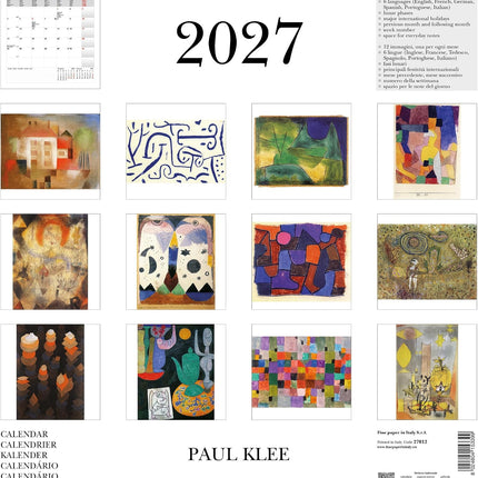 Cartilia Paul Klee Kalender 2027