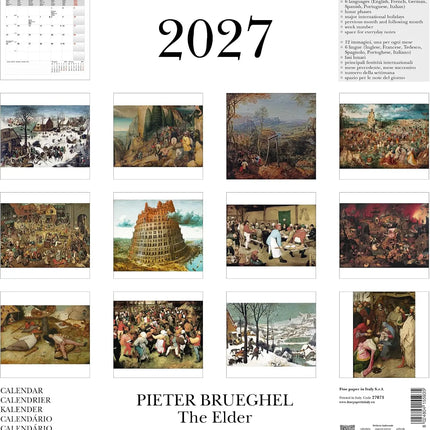 Cartilia Pieter Brueghel Kalender 2027