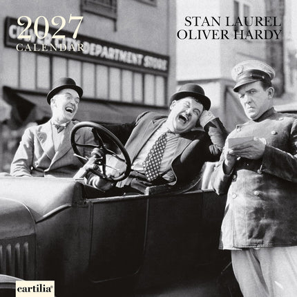 Cartilia Stan Laurel & Oliver Hardy Kalender 2027