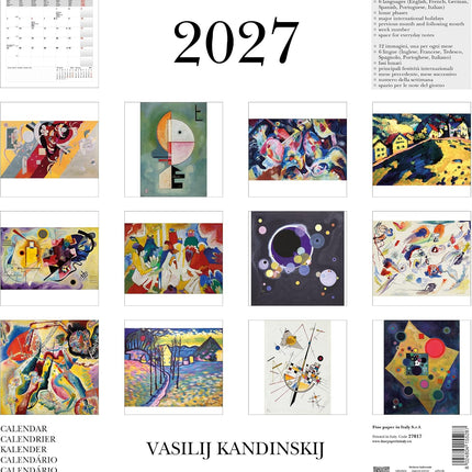 Cartilia Vasilij Kandinskij Kalender 2027