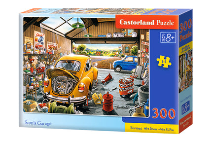 Castorland Sam's Garage Puzzel 300 Stukjes