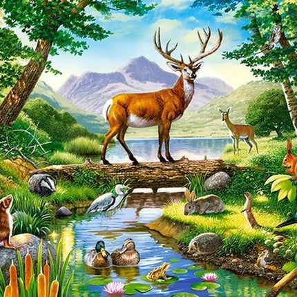 Castorland Woodland Harmony Puzzel 300 Stukjes