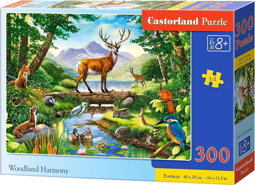 Castorland Woodland Harmony Puzzel 300 Stukjes