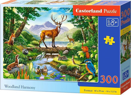 Castorland Woodland Harmony Puzzel 300 Stukjes