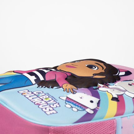 Cerda Rugzak 3d Gabby's Poppenhuis Regenboog