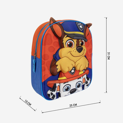 Cerda Rugzak 3d Paw Patrol Chase Marshall