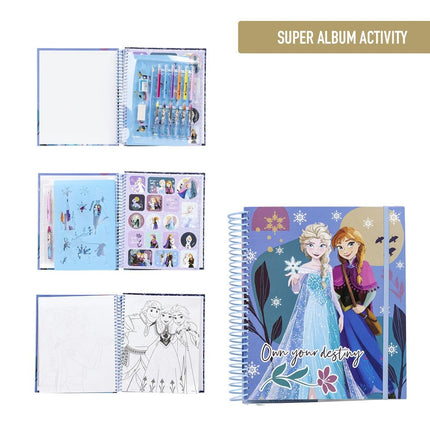 Cerda Super Activiteitenalbum Kleurrijk Frozen