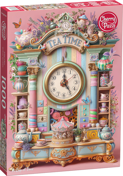 CherryPazzi A Cup of Time Puzzel 1000 Stukjes