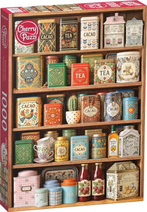 CherryPazzi A Treasury of Tins Puzzel 1000 Stukjes