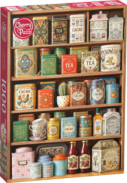 CherryPazzi A Treasury of Tins Puzzel 1000 Stukjes