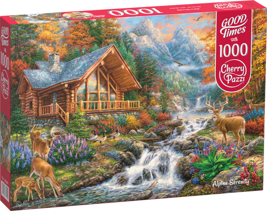 CherryPazzi Alpine Serenity Puzzel 1000 Stukjes