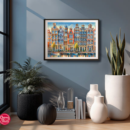 CherryPazzi Amsterdam Rhythm Puzzel 1000 Stukjes