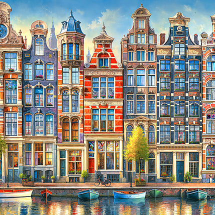 CherryPazzi Amsterdam Rhythm Puzzel 1000 Stukjes