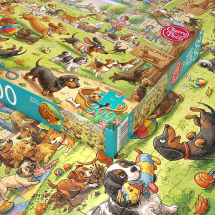 CherryPazzi Bark in the Park Puzzel 300 Stukjes XL