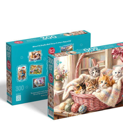 CherryPazzi Basket Full of Love Puzzel 300 Stukjes XL
