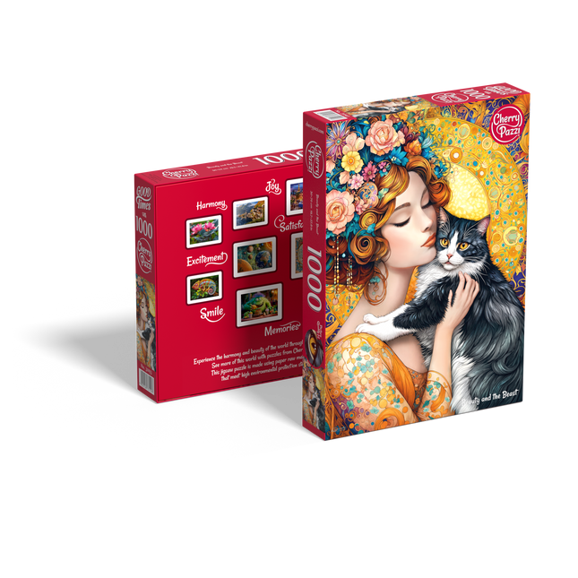 CherryPazzi Beauty and the Beast Puzzel 1000 Stukjes