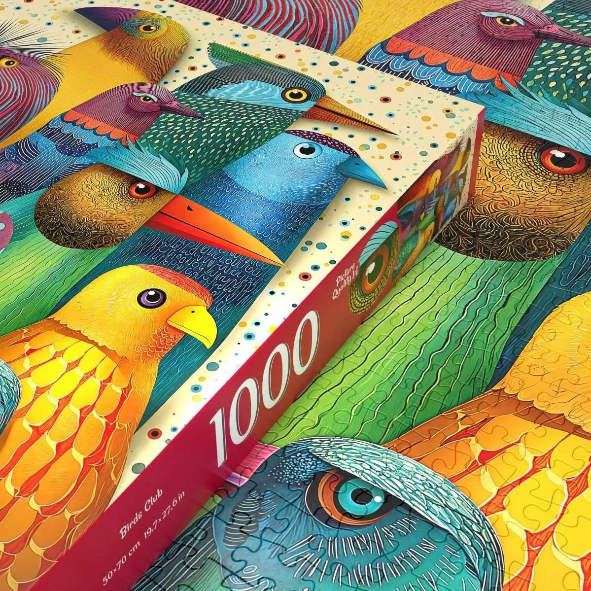 Black Box Puzzel met 1000 stukjes, zwarte puzzel Black Box Puzzel met 1000 stukjes, zwarte puzzel