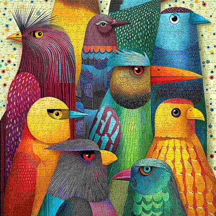 CherryPazzi Birds Club Puzzel 1000 Stukjes