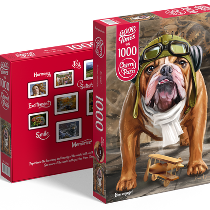 CherryPazzi Bon voyage! Puzzel 1000 Stukjes