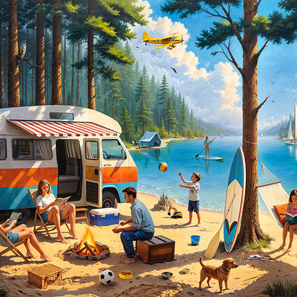 CherryPazzi Camp & Calm Puzzel 300 Stukjes XL