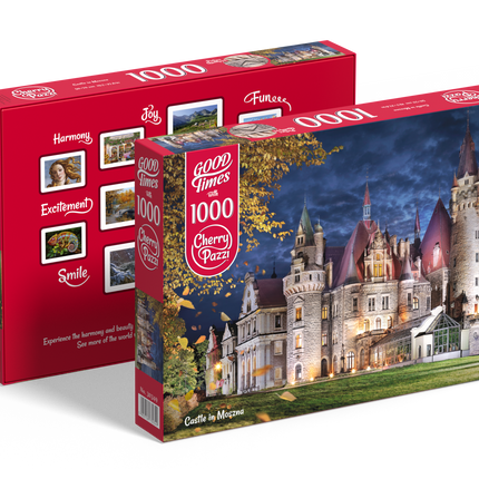 CherryPazzi Castle in Moszna Puzzel 1000 Stukjes