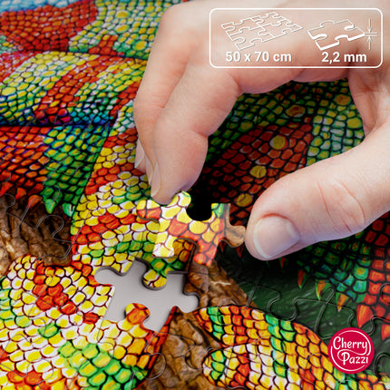 CherryPazzi Chameleon Puzzel 1000 Stukjes