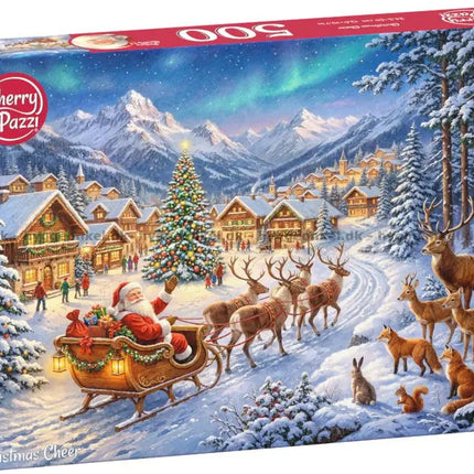 CherryPazzi Christmas Cheer Puzzel 500 Stukjes
