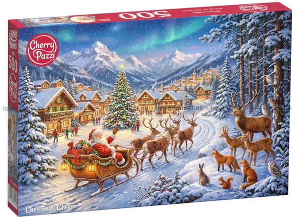 CherryPazzi Christmas Cheer Puzzel 500 Stukjes