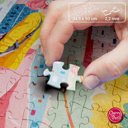CherryPazzi City Vibes Puzzel 300 Stukjes XL
