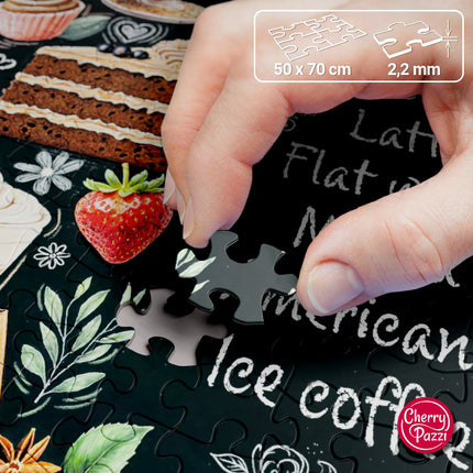 CherryPazzi Coffee Time Puzzel 1000 Stukjes