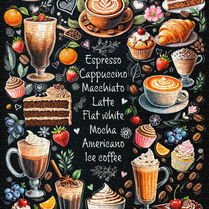CherryPazzi Coffee Time Puzzel 1000 Stukjes