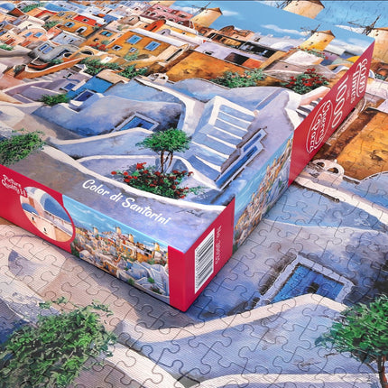 CherryPazzi Color di Santorini Puzzel 1000 Stukjes