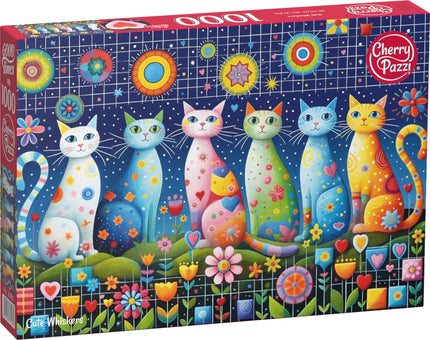 CherryPazzi Cute Whiskers Puzzel 1000 Stukjes