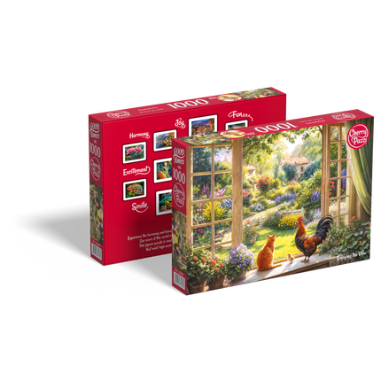 CherryPazzi Enjoying the View Puzzel 1000 Stukjes