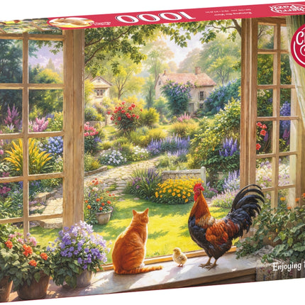 CherryPazzi Enjoying the View Puzzel 1000 Stukjes