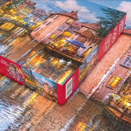 CherryPazzi Evening in Annecy Puzzel 1000 Stukjes